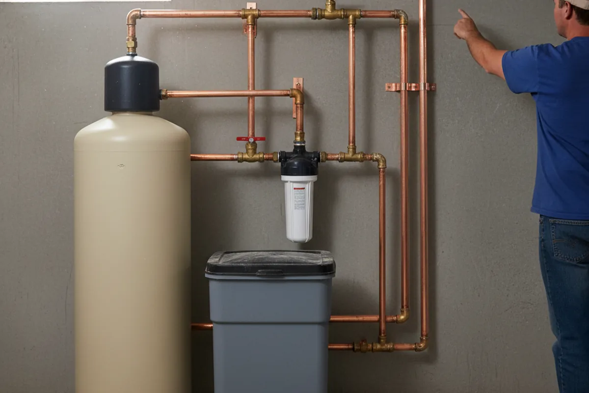 Whole-house water treatment system installed in Laurel